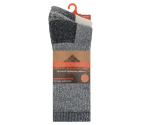 2 Pack Men’s Crew Wool Socks
