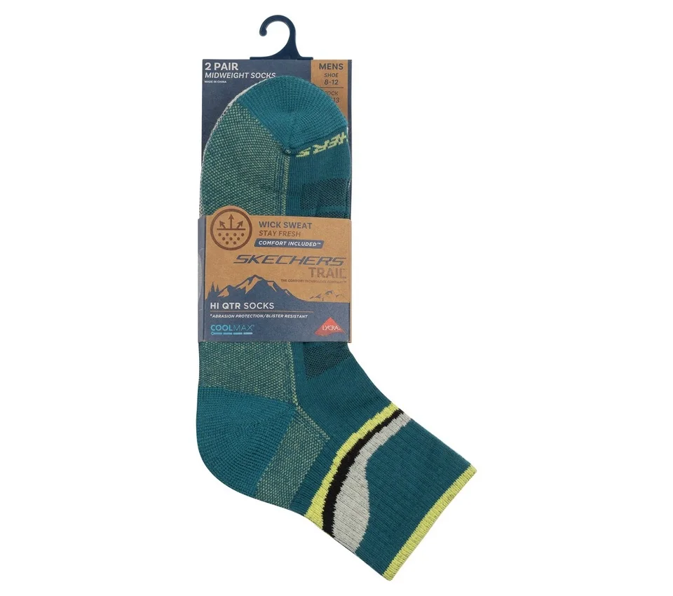 2 Pack Men’s Quarter Trail Socks 2 Pack Men’s Quarter Trail Socks