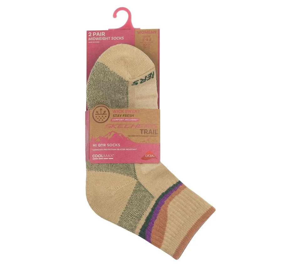 2 Pack Women’s Trail Quarter Socks 2 Pack Women’s Trail Quarter Socks