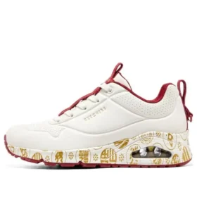 2023 Year of the Rabbit Uno Celebrat-Airy Athletic Sneakers “White Red Gold”
