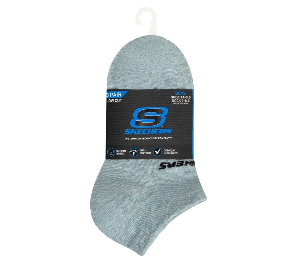 3 Pack Boys’ Low Cut Cotton Socks 3 Pack Boys’ Low Cut Cotton Socks