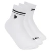 3 Pack Girls’ Low Crew Ribbed Socks 3 Pack Girls’ Low Crew Ribbed Socks