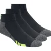 3 Pack Men’s Half Terry Quarter Crew Socks 3 Pack Men’s Half Terry Quarter Crew Socks