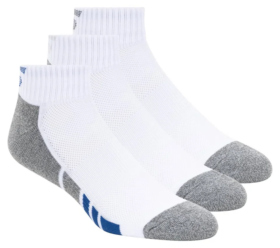 3 Pack Men’s Half Terry Quarter Crew Socks 3 Pack Men’s Half Terry Quarter Crew Socks