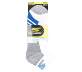 3 Pack Men’s Half Terry Quarter Crew Socks