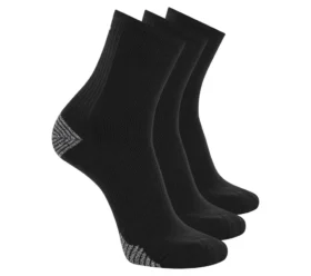 3 Pack Men’s Performance Running High Quarter Socks