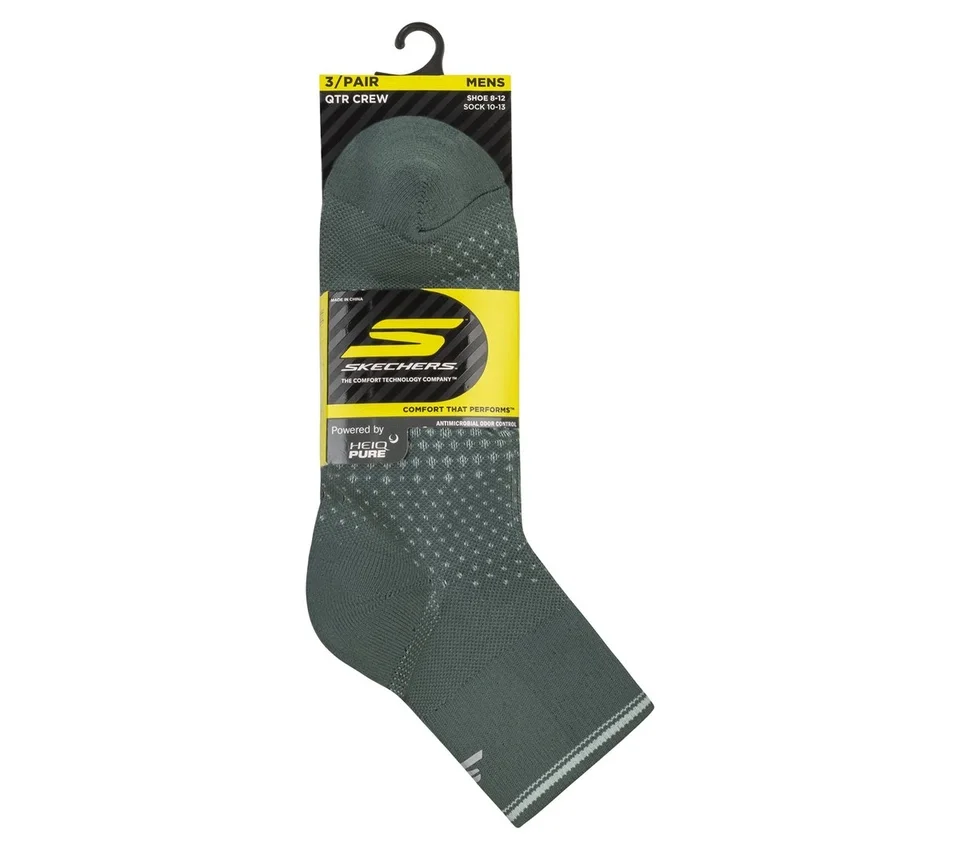 3 Pack Men’s Performance Running Quarter Socks 3 Pack Men’s Performance Running Quarter Socks