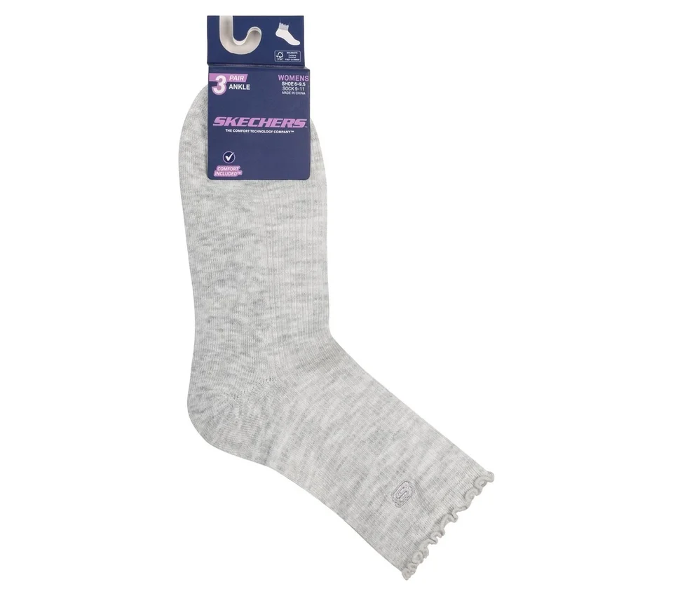 3 Pack Women’s Ankle Lettuce Socks 3 Pack Women’s Ankle Lettuce Socks