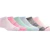 6 Pack Girls’ Low Cut Color Stripe Socks 6 Pack Girls’ Low Cut Color Stripe Socks