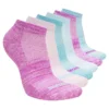 6 Pack Girls’ Low Cut Color Stripe Socks 6 Pack Girls’ Low Cut Color Stripe Socks