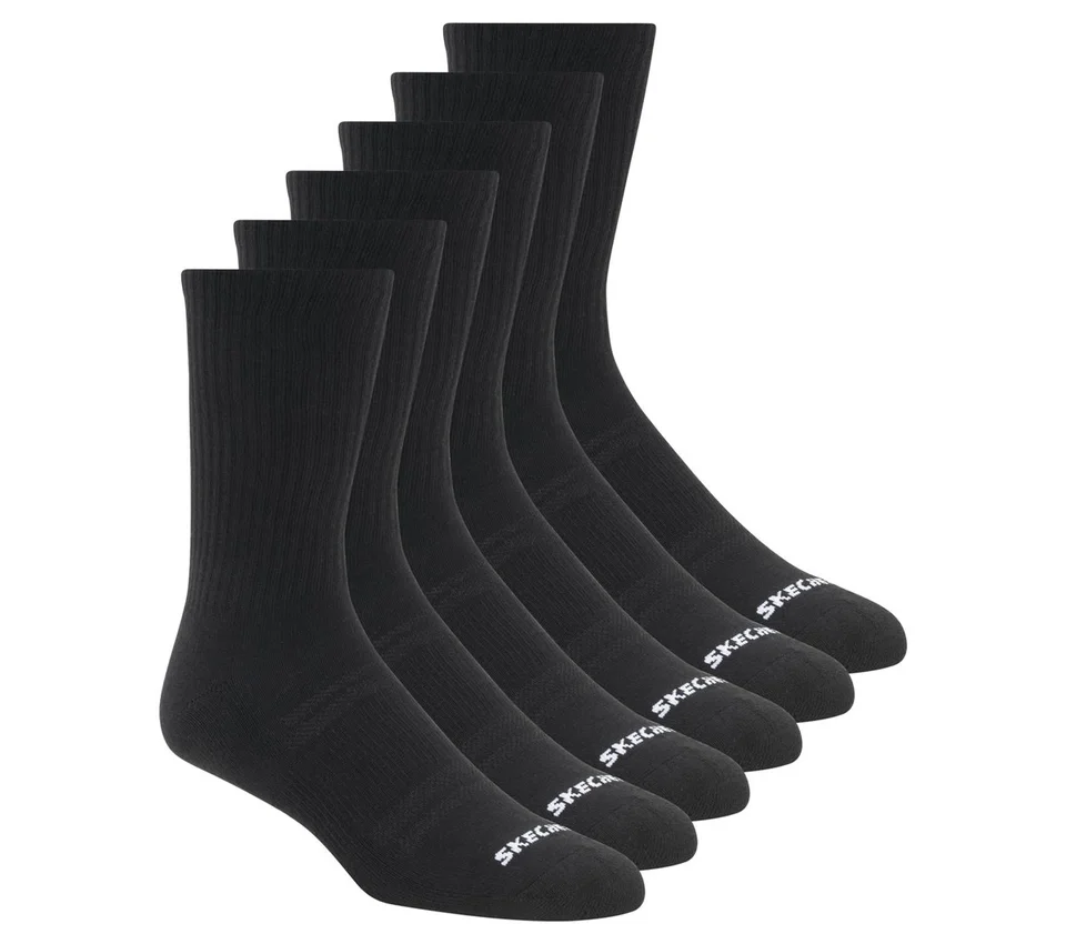 6 Pack Large Core Crew Socks 6 Pack Large Core Crew Socks