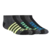 6 Pack Low Cut Marled Stripe Socks 6 Pack Low Cut Marled Stripe Socks