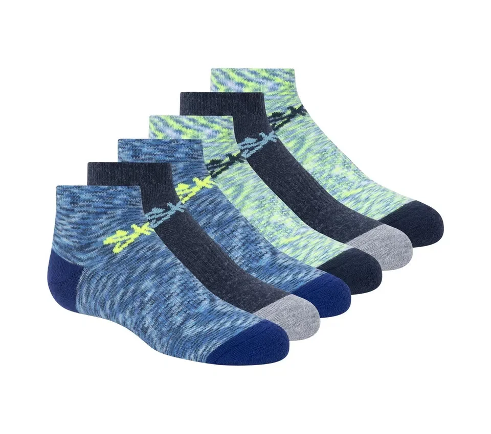 6 Pack Space Dye Low Cut Socks 6 Pack Space Dye Low Cut Socks