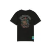 Barrel Printing Short Sleeve Black