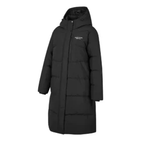 BASIC Logo Printed Long Down Jacket “Black”