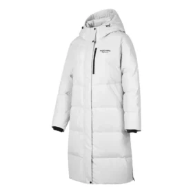 Basic Long Down Jacket “White”