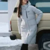 Basic Long Down Jacket “White”