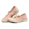 Be-Cool Mary Jane Flat Shoes “Pink”