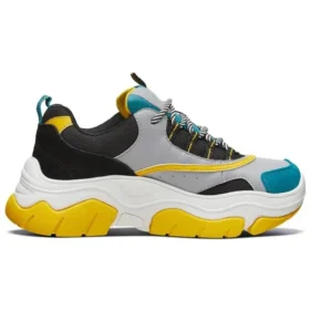 Black Jack Low-Top Daddy Shoes Gray/Black
