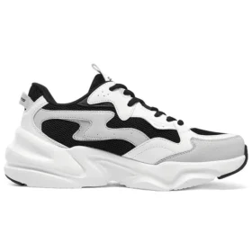 Bobs Bamina Shoes “White Black Grey”