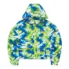 Casual Camo Hooded Jacket “Green Blue”
