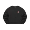 Casual Crew Sweater “Black Red”