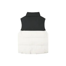 Casual Fashion Down Vest “Black White”