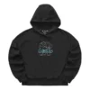 Casual Graphic Hoodie “Black”