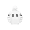 Casual Graphic Hoodie “White Black”