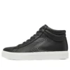 Casual High Top Shoes “Black White”