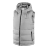 Casual Hooded Down Vest “Grey”