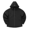 Casual Hoodied Jacket “Black White Olive Green”