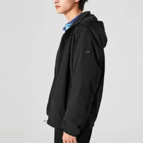 Casual Hoodied Jacket “Black White Olive Green”