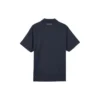 Casual Letter Polo Shirt “Black White”