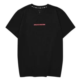 Casual Letter Printed T-Shirt “Black Red White”