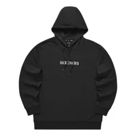 Casual Logo Printed Hoodie “Black Pink”