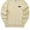 Casual Logo Printed Long Sleeve Sweater “Beige”
