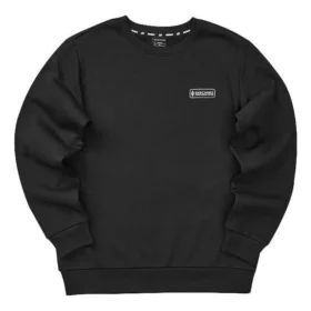 Casual Logo Printed Long Sleeve Sweater “Black White”