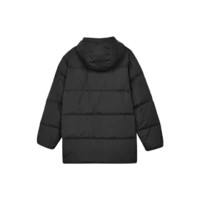 Casual Long Down Jacket “Black”