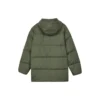 Casual Long Down Jacket “Olive Green”