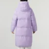 Casual Long Down Jacket “Purple”