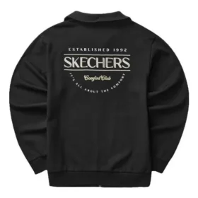 Casual Loose Fit Pullover Sweatshirt “Black”