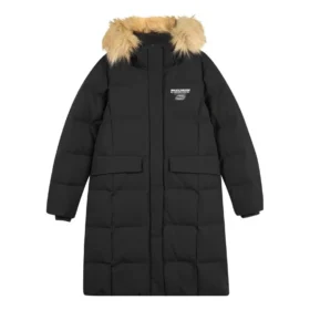 Casual Series Long Down Jacket “Black”