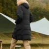 Casual Series Long Down Jacket “Black”