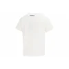 Casual Short Sleeve Tee “White Red”