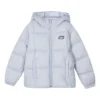 Causal Hooded Woven Jacket “Purple”