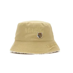 Classic Logo Letter Print Fisherman Hat “Tan”