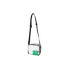 Clover Pattern Logo Single Shoulder Bag “White Green”
