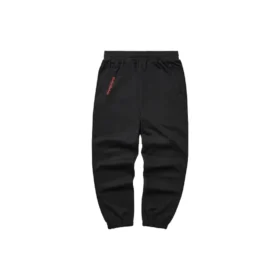 CNY Series Letter Printed Knit Sport Pants “Black”