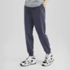 Colorful Casual Series Drawstring Knit Pants “Black”
